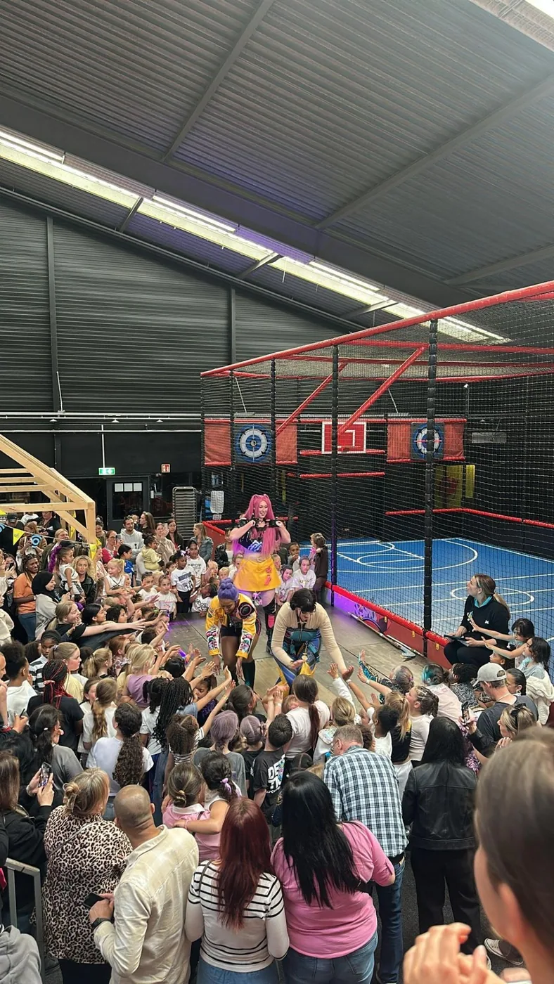 Een magisch moment van Het Glazen Muiltje